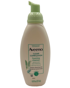 Aveeno - Clear Complexion - Foaming Cleanser - 6 FL OZ