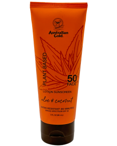 Australian Gold Lotion Sunscreen- Aloe & Coconut - 3 FL OZ