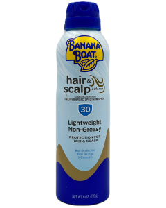 Banana Boat Hair & Scalp Clear Sunscreen Spray SPF30 - 6 OZ