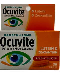 Bausch + Lomb - Eye Vitamin - Mineral Supplement - 36 capsules