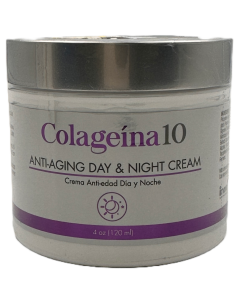 Colageina 10 Antiaging Day & Night Cream - 4 OZ