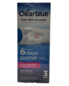 Clearblue Early Detection Pregnancy Test - 3 Tests