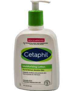 Cetaphil Moisturizing Lotion - Fragrance Free - 16 OZ