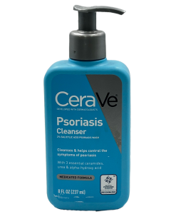 Cerave - Psoriasis Cleanser - 2% Salicyclic Acid Psoriasis Wash - 8 FL OZ