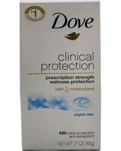 Dove Clinical Protection Anti-perspirant Deodorant - Original Clean - 1.7 OZ