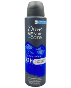 Dove Men+Care  Dry Spray Antiperspirant - Cool Fresh - 3.8 OZ