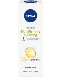 Nivea - Gel Cream - Skin Firming _ Toning - Q10 + L-Carnitine - 6.7 OZ