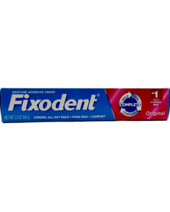 Fixodent - Denture Adhesive Cream - Original - 2.4 Oz