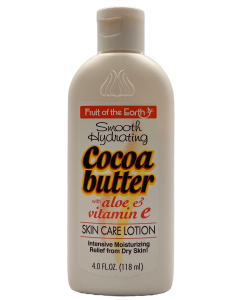 Fruit Of The Earth Skin Care Lotion - Cocoa Butter - 4 FL OZ