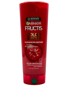Garnier Fructis - Color Shield & Protecting Conditioner - UV Filter + Acai Berry Extract - 12 FL OZ