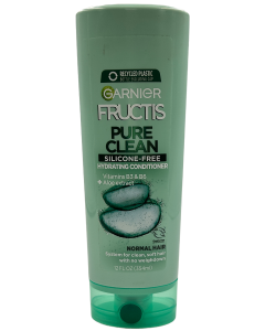 Garnier Fructis - Pure Clean - Hydrating Conditioner - Vitamins B3 & B6 + Aloe Extract - 12 FL OZ