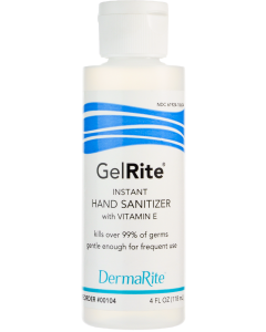 GelRite Instant Hand Sanitizer - Vitamin E - 4 Oz