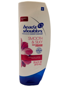 Head & Shoulders Dandruff Conditioner -  Smooth & Silky - 20.6 FL OZ