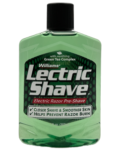 Williams - Lectric Shave - Electric Razor Pre-Shave - 7 FL OZ