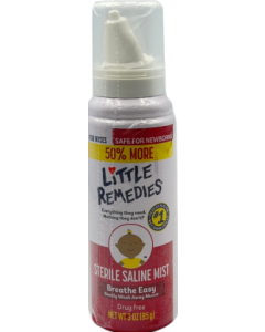 Little Remedies - Sterile Saline Mist - 3 OZ (85 g)