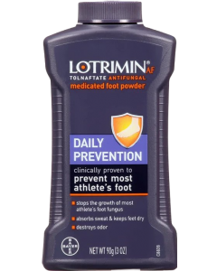 Lotrimin AF Tolnaftate Antifungal Medicated Foot Powder - 3 OZ