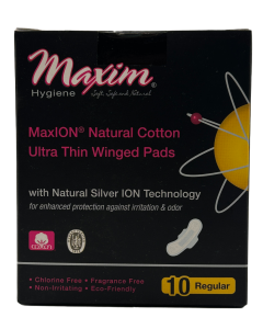 Maxim Ultra Thin Winged Pads - 10 Pads