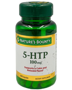 Nature's Bounty - 5 HTP 100 mg Capsules - 60 Ct