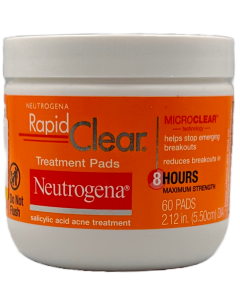 Neutrogena Rapid Clear Treatment Pads - 60 Ct