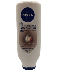 Nivea In-Shower Body Lotion - Cocoa Butter - 13.5 FL OZ