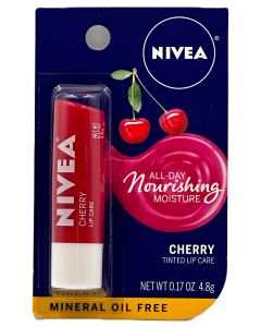 Nivea Tinted Lip Care - Cherry - 0.17 Oz
