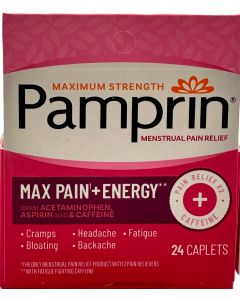 Pamprin Menstrual Pain Relief - 24 Caplets