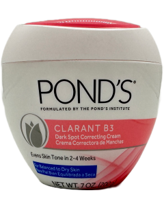 Pond's Clarant B3 Dark Spot Correcting Cream - For Balanced To Dry Skin - 7 OZ