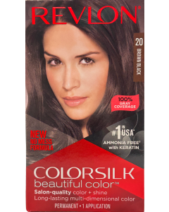 Revlon Colorsilk Beautiful Color - 20 Brown Black