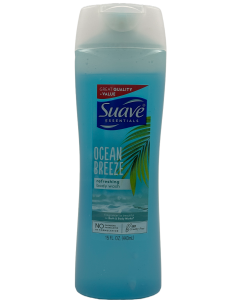 Suave Refreshing Body Wash - Ocean Breeze - 15 FL Oz