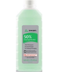 Swan - 50% Isopropyl Alcohol - 16 FL OZ