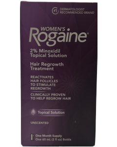 Women's Rogaine 2% Minoxidil Topical Solution - 2 fl Oz (60 mL)