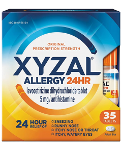 XYZAL Allergy 24HR - 35 Tablets