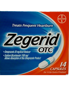 Zegerid OTC - 14 Capsules